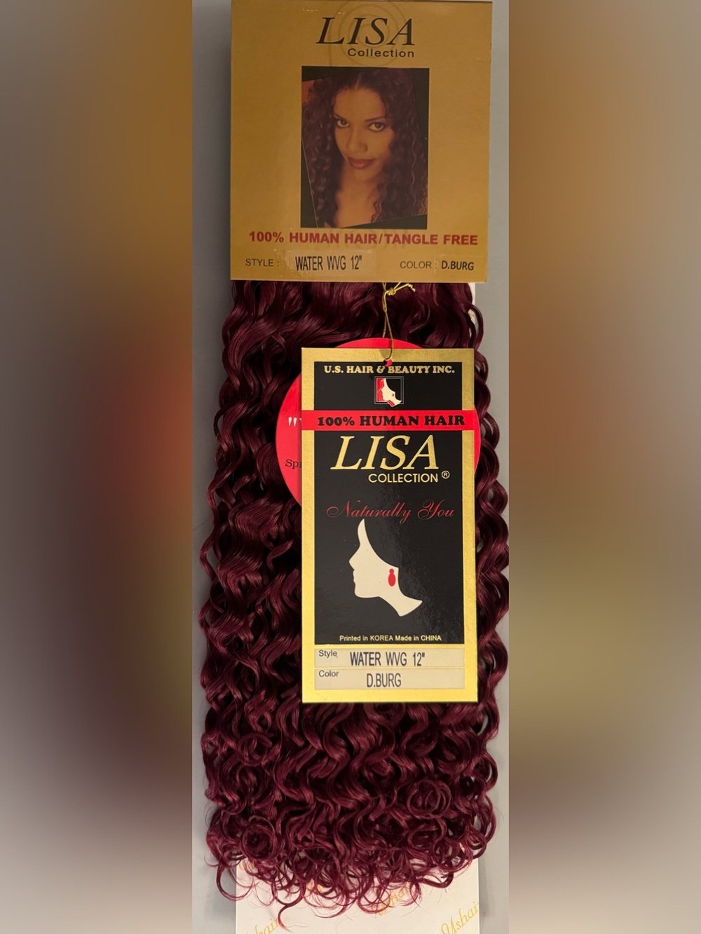 Lisa collection. 100% human hair. Water wave 🍒